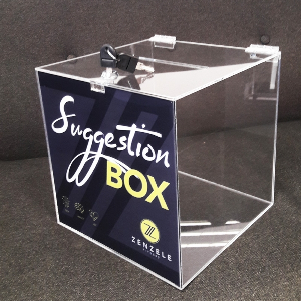 Suggestion Box - full side branding