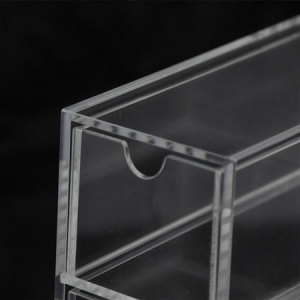 Clear Acrylic Makeup organizer with drawers